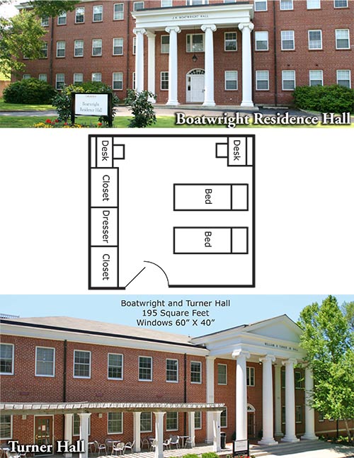 Boatwright photo and room diagram